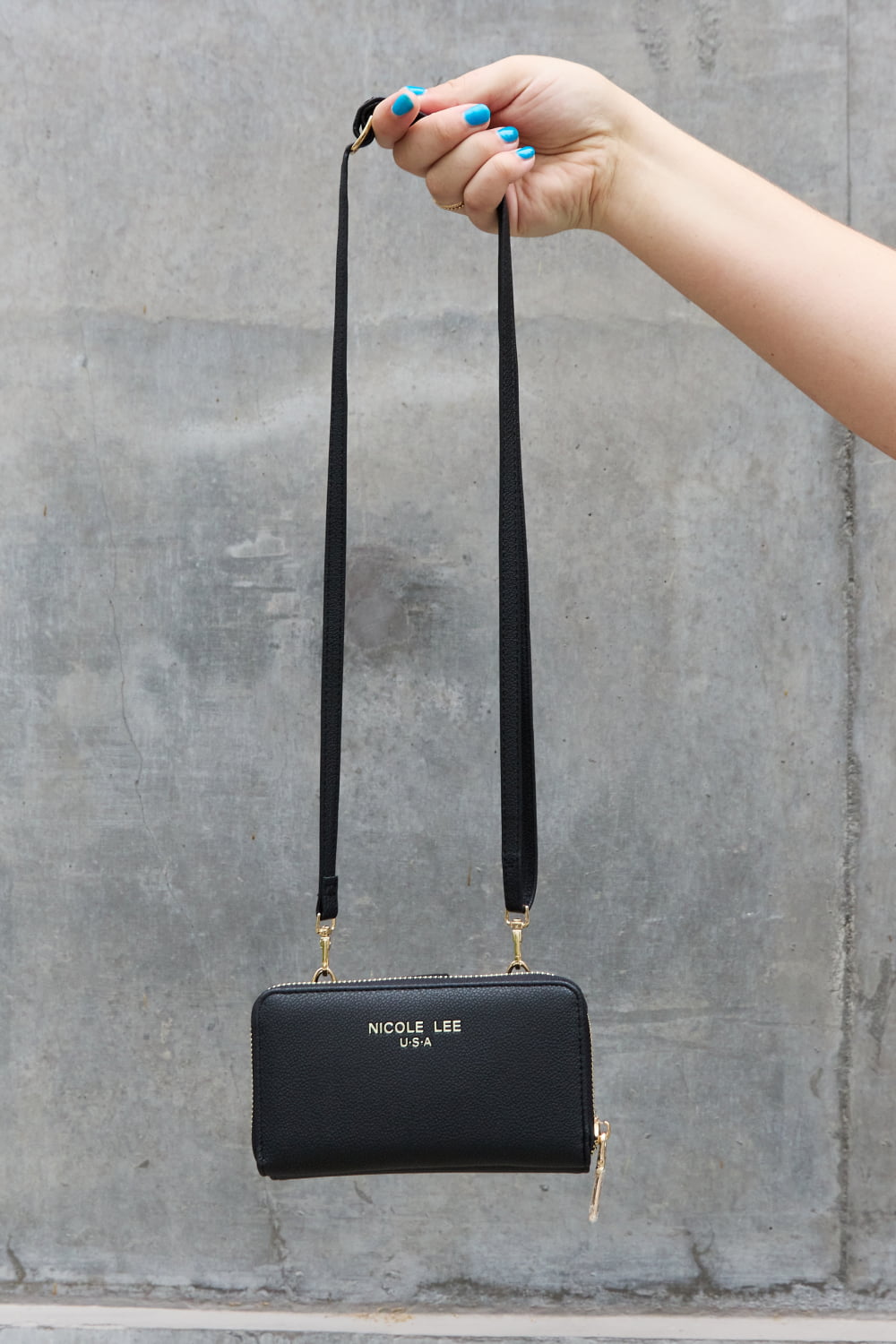 Nicole Lee - Shipped from USA - Two-Piece Crossbody Phone Case Wallet - Premium from Trendsi - Just $28.90! Shop now at Concordia Style Boutique