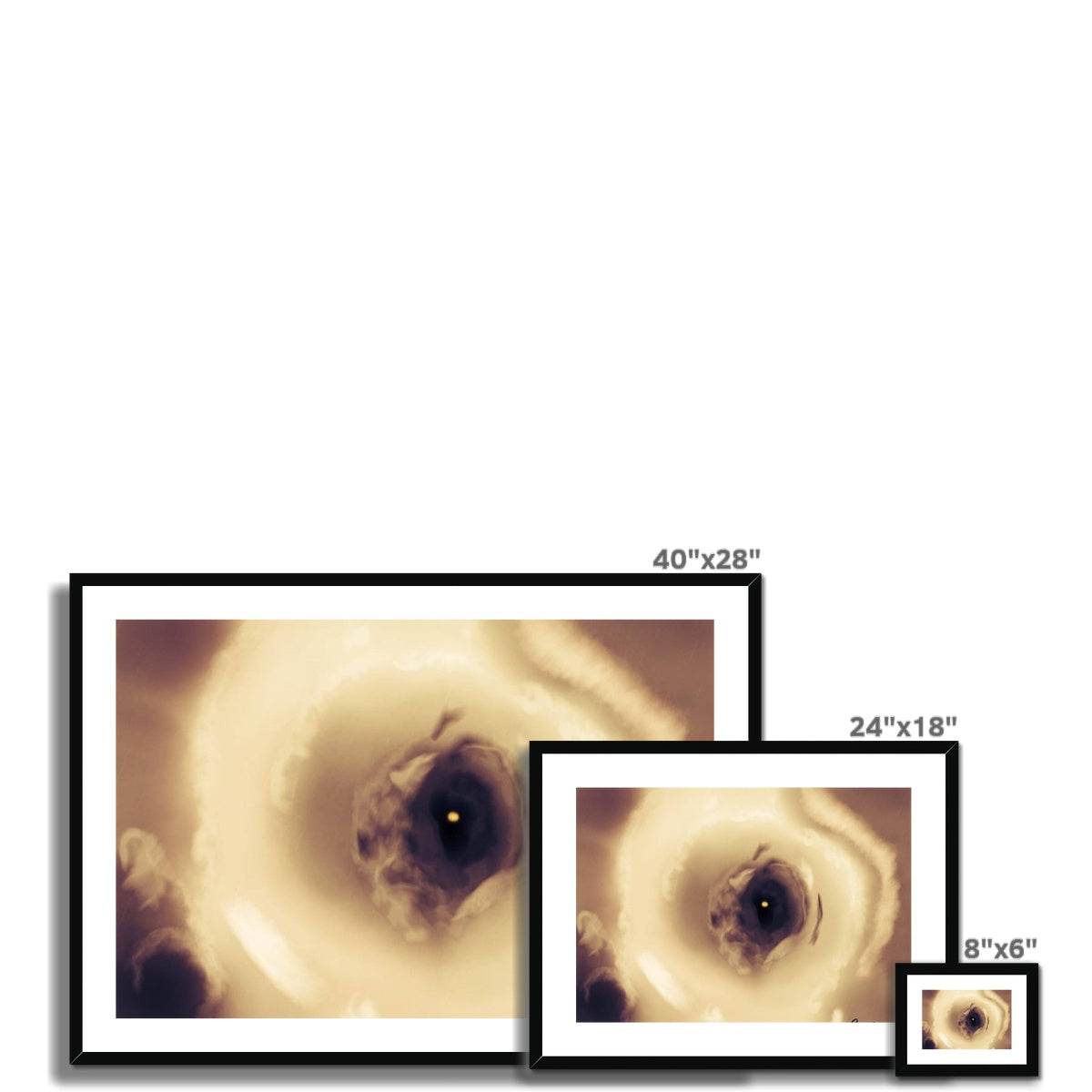 Eye Framed & Mounted Print - Concordia Style Boutique