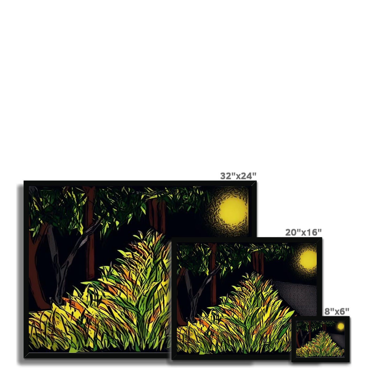 The Garden Budget Framed Poster