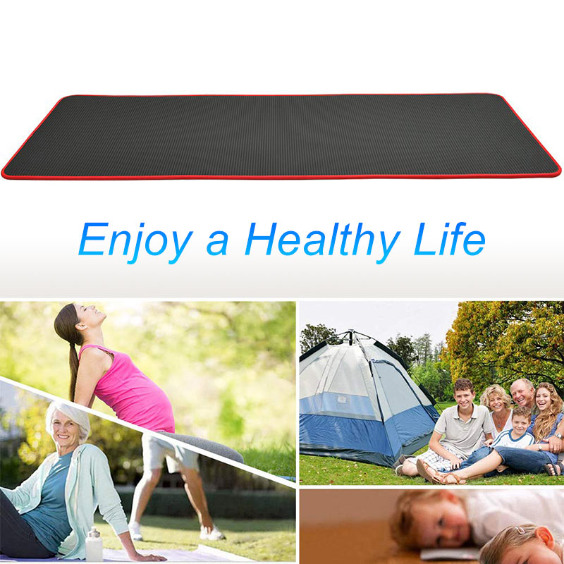 10mm Yoga Mat Extra Thick 1830*610mm NRB Non-slip Pillow Mat For Men Women Fitness Tasteless Gym Exercise Pads Pilates Yoga Mat - Premium from Concordia Style Boutique - Just $61.64! Shop now at Concordia Style Boutique