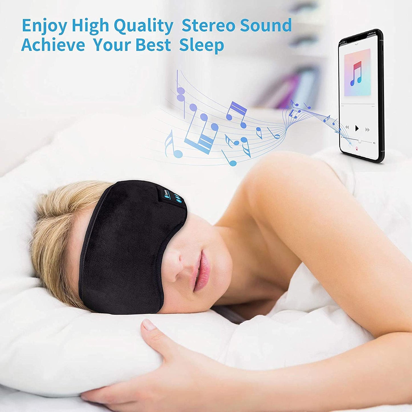 Sleep Headphones Bluetooth Eye Mask - Concordia Style Boutique
