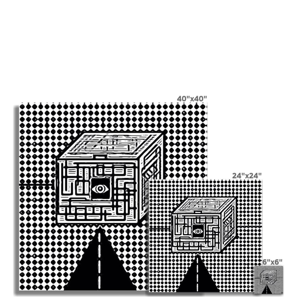 The Cube Rolled Eco Canvas - Concordia Style Boutique