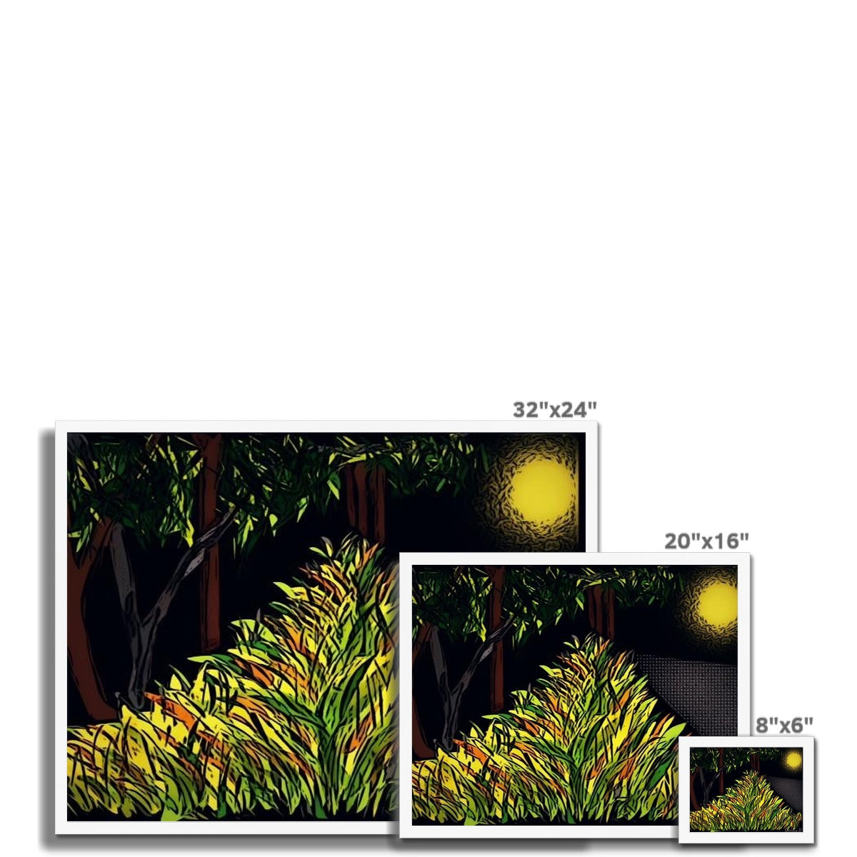 The Garden Budget Framed Poster