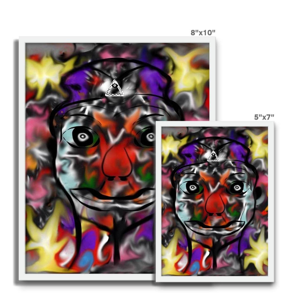 Tears of a Clown Framed Photo Tile - Concordia Style Boutique