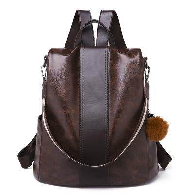3-Way Leather Backpack- 2019 New Version - Concordia Style Boutique
