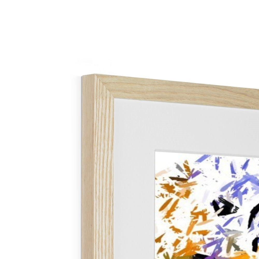 Woman in Color - Framed & Mounted Print