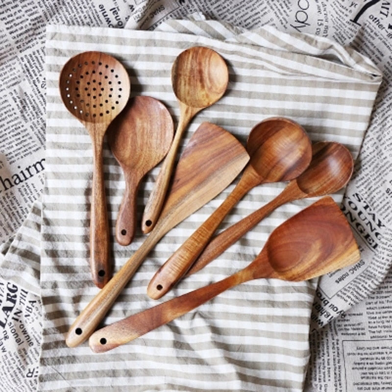 Natural Wood Tableware - Concordia Style Boutique