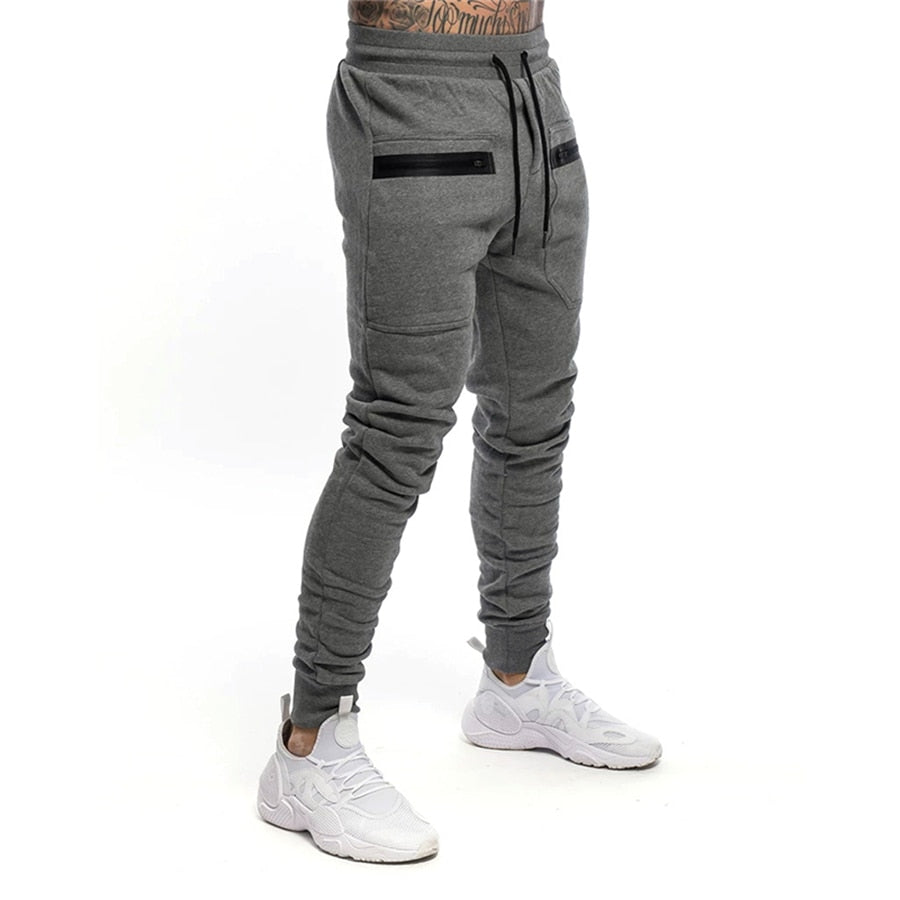 Mens Jogger Zip pocket Sweatpants - Premium from Concordia Style Boutique - Just $23.20! Shop now at Concordia Style Boutique