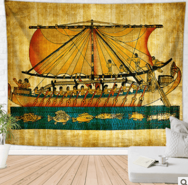 Transform Your Space with an Abstract Egypt-Style Tapestry – A Stunning Blend of Art & Culture! - Concordia Style Boutique