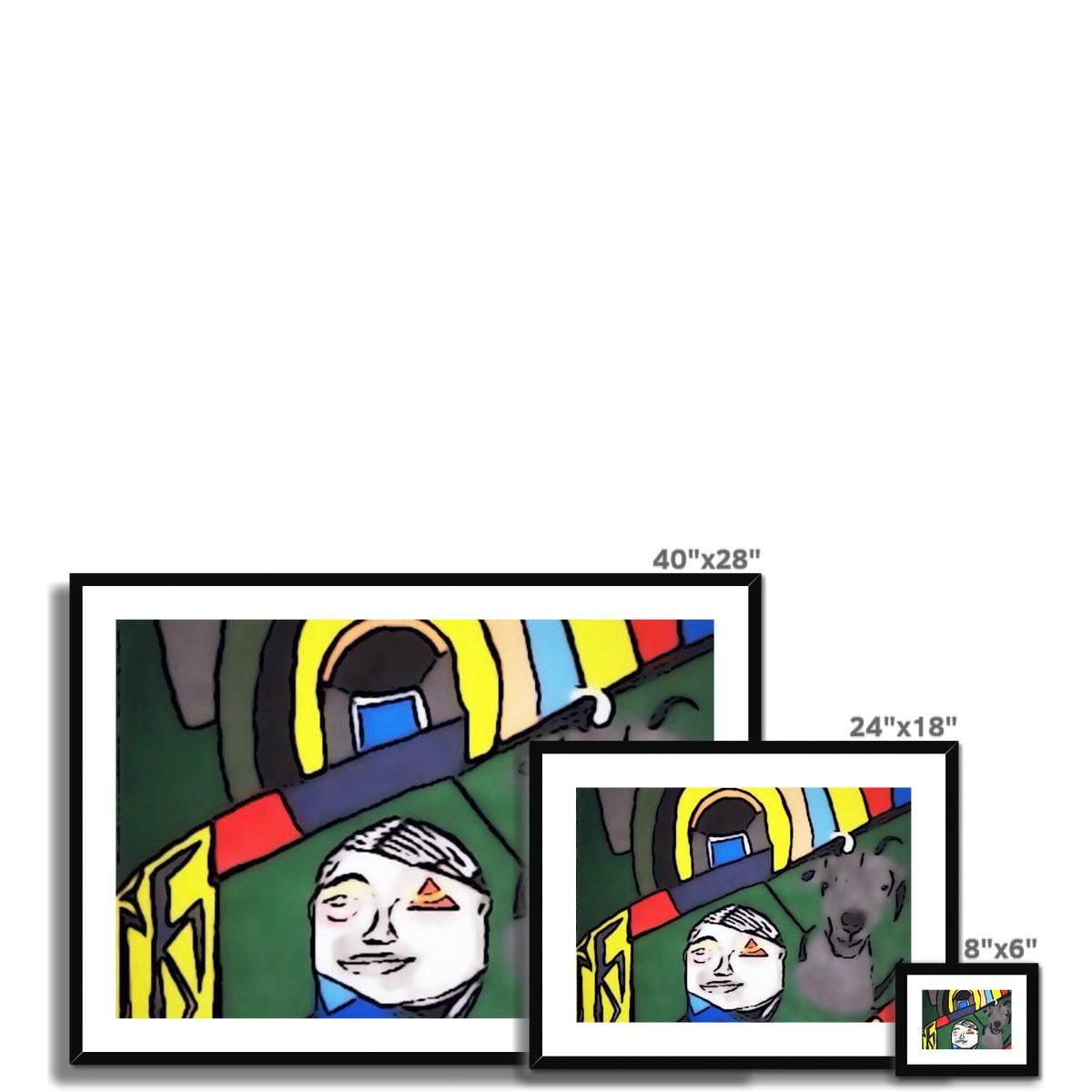 G.O.A.T. Framed & Mounted Print - Concordia Style Boutique