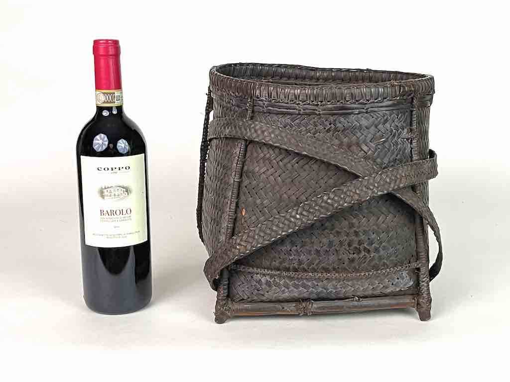 Vintage Short "Backpack" Style Vietnamese Rattan Rice Harvest BasketHeart - Premium Home Living & Improvement from The Niger Bend - Just $211.56! Shop now at Concordia Style Boutique