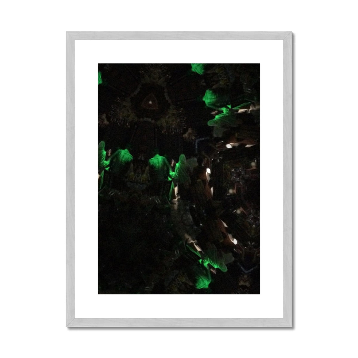 Nightlife Antique Framed & Mounted Print
