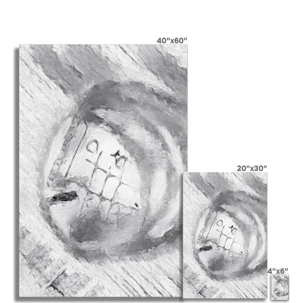 Head Hahnemühle German Etching Print - Concordia Style Boutique