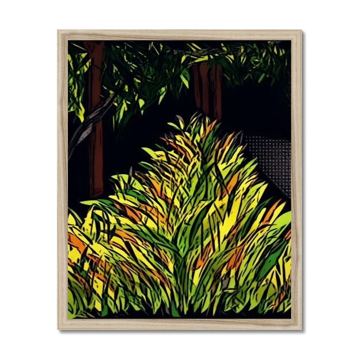 The Garden Budget Framed Poster