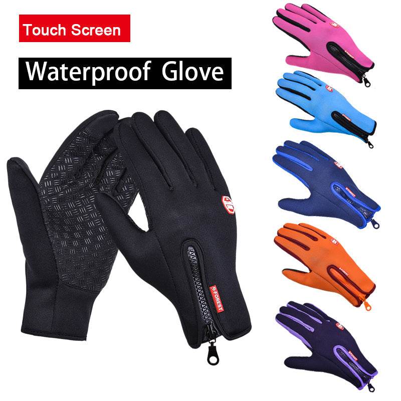 Touch Screen Ski Gloves - Black - Concordia Style Boutique