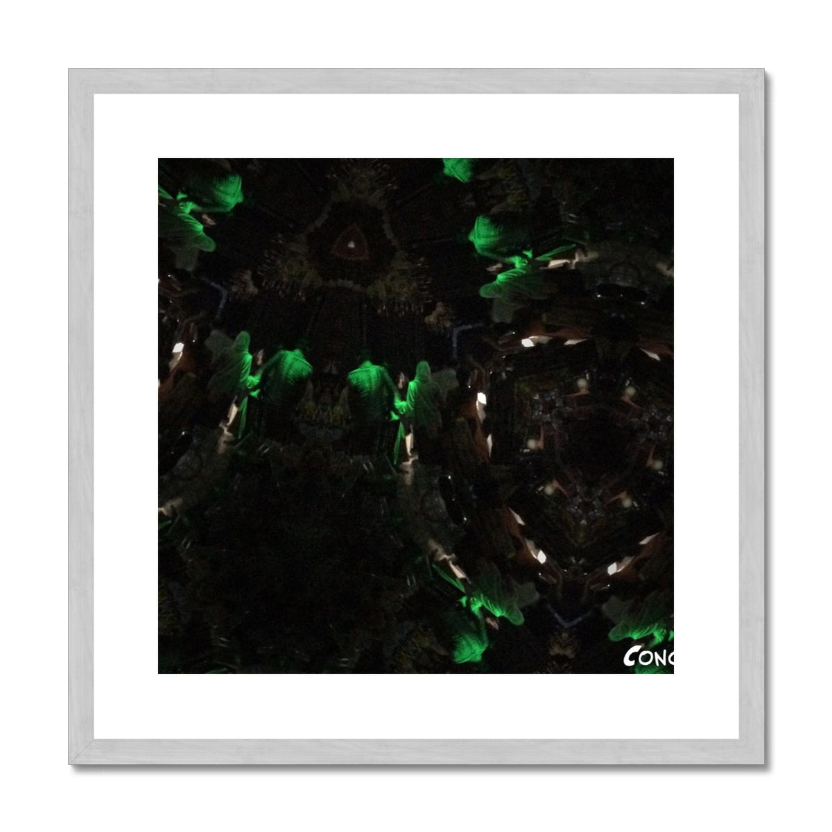 Nightlife Antique Framed & Mounted Print