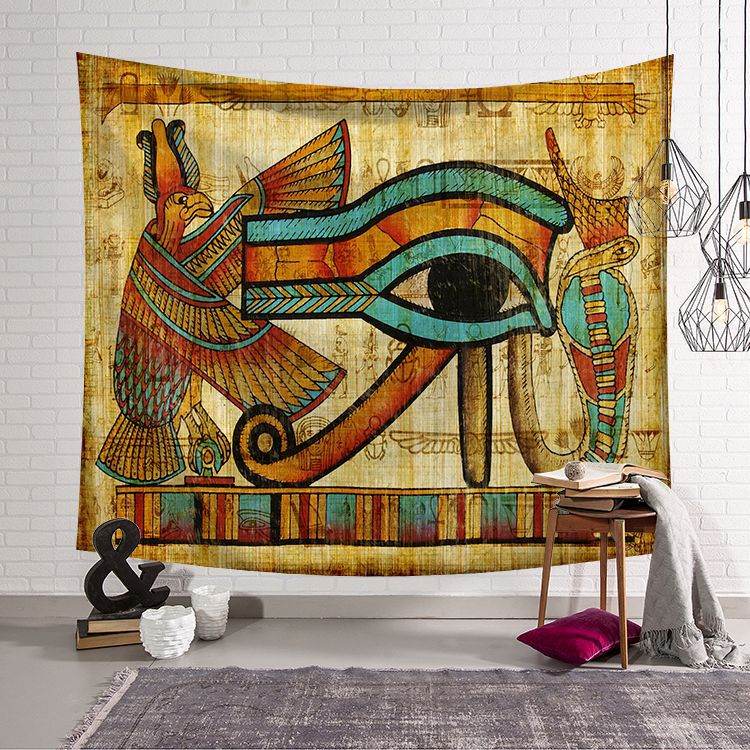Transform Your Space with an Abstract Egypt-Style Tapestry – A Stunning Blend of Art & Culture! - Concordia Style Boutique