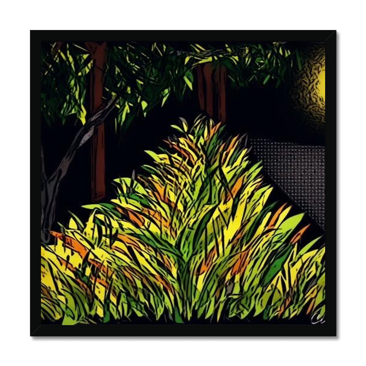The Garden Budget Framed Poster