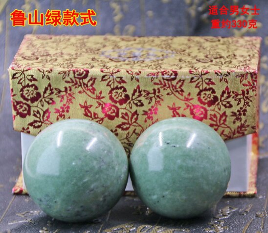 50mm Natural Jade Baoding Balls - Concordia Style Boutique