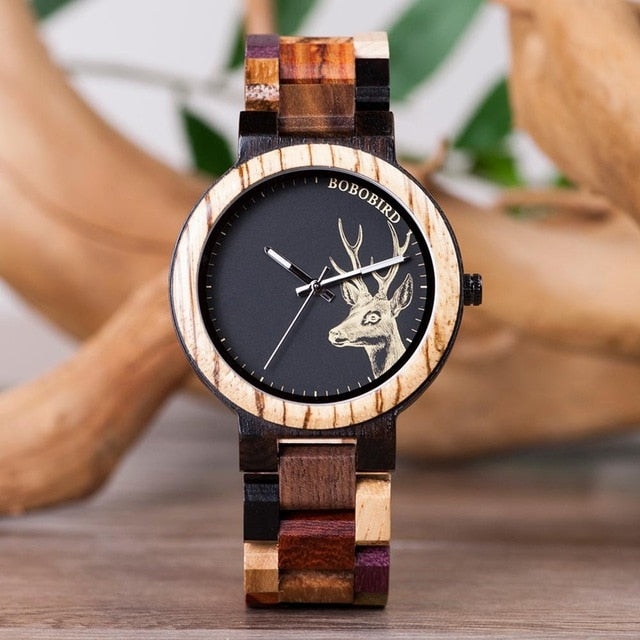 Mens Wooden Watch - Concordia Style Boutique