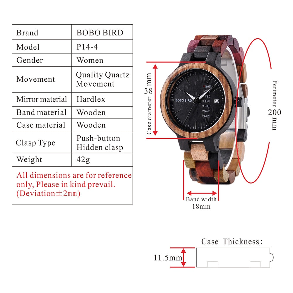 Mens Wooden Watch - Concordia Style Boutique