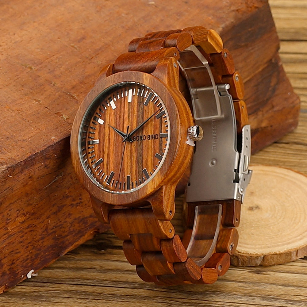 Mens Wooden Watch - Concordia Style Boutique