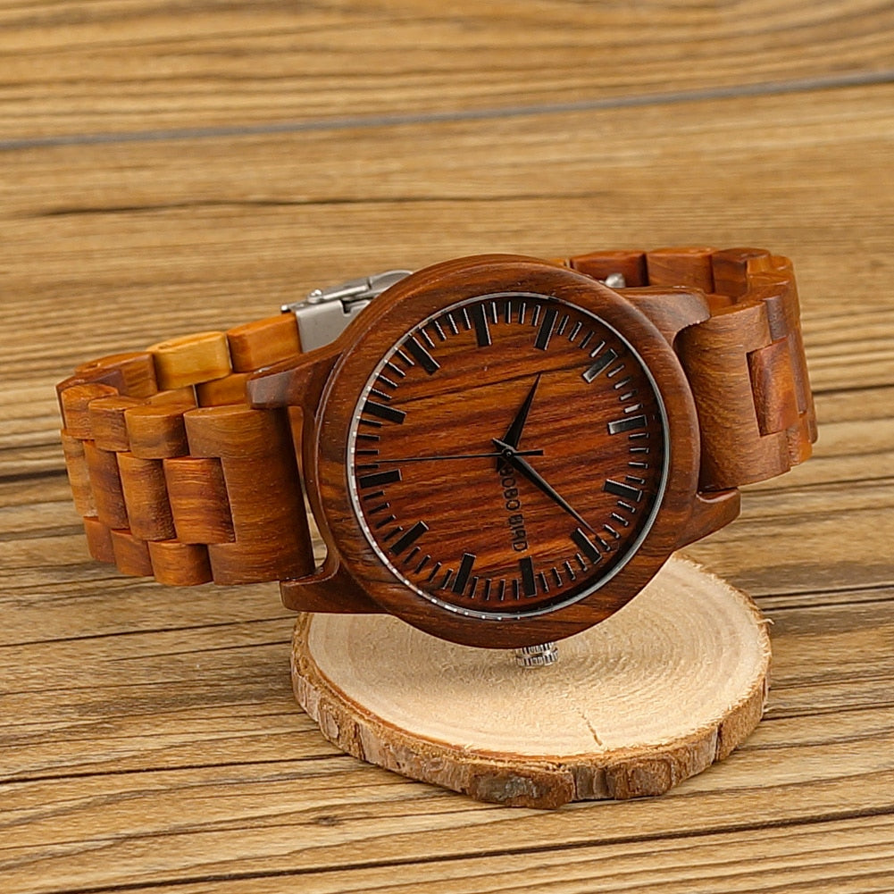 Mens Wooden Watch - Concordia Style Boutique