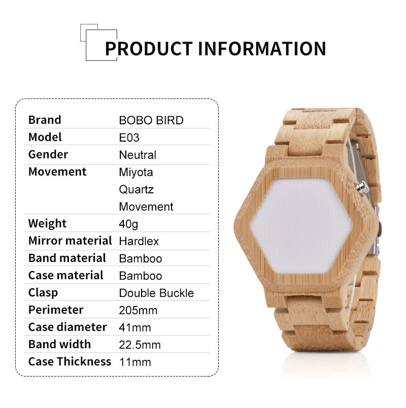 Mens Wooden Watch - Concordia Style Boutique
