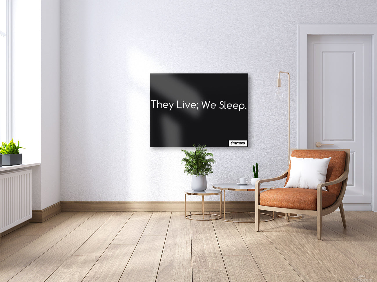 They Live; We Sleep - Art By Concordia - Concordia Style Boutique