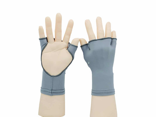 PalmFree™ Sun Gloves - Grey - UPF 50+