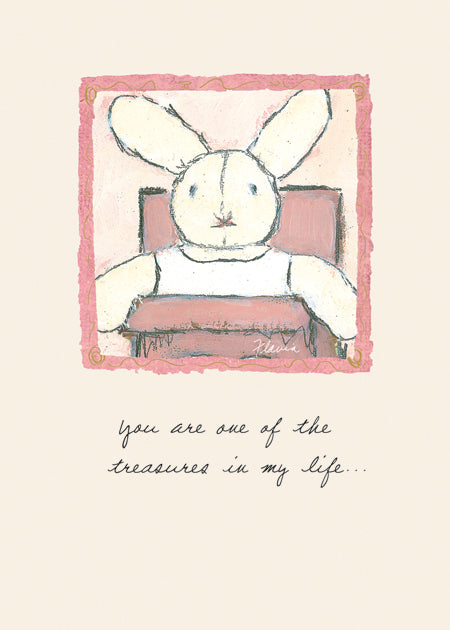 You're A Treasure - a Flavia Weedn inspirational greeting card 0003-2092