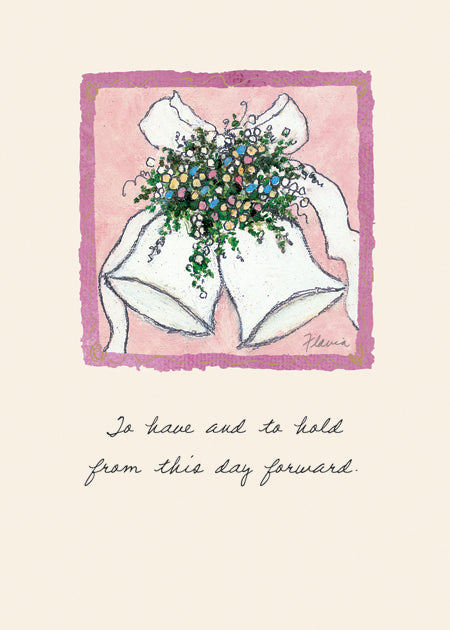 Wedding Bells - a Flavia Weedn inspirational greeting card 0003-2129
