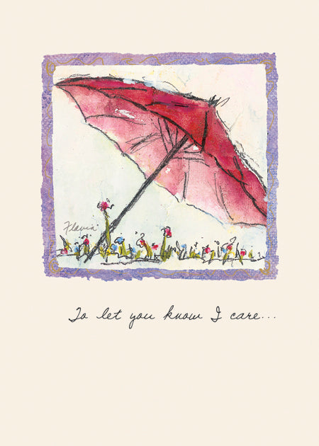 Umbrella - a Flavia Weedn inspirational greeting card 0003-2149