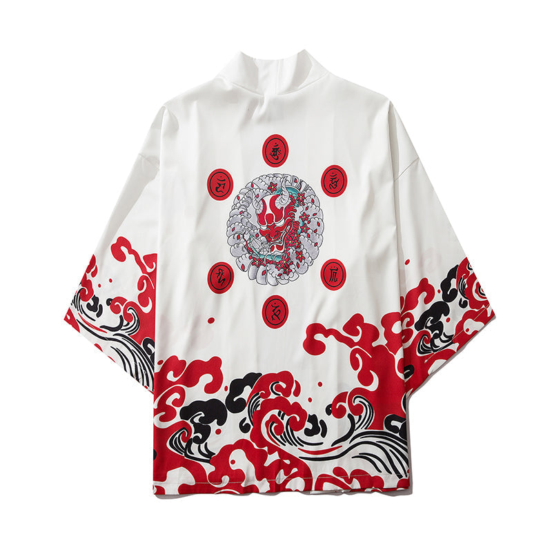 YC6040 Blood Devil Kimono - Concordia Style Boutique