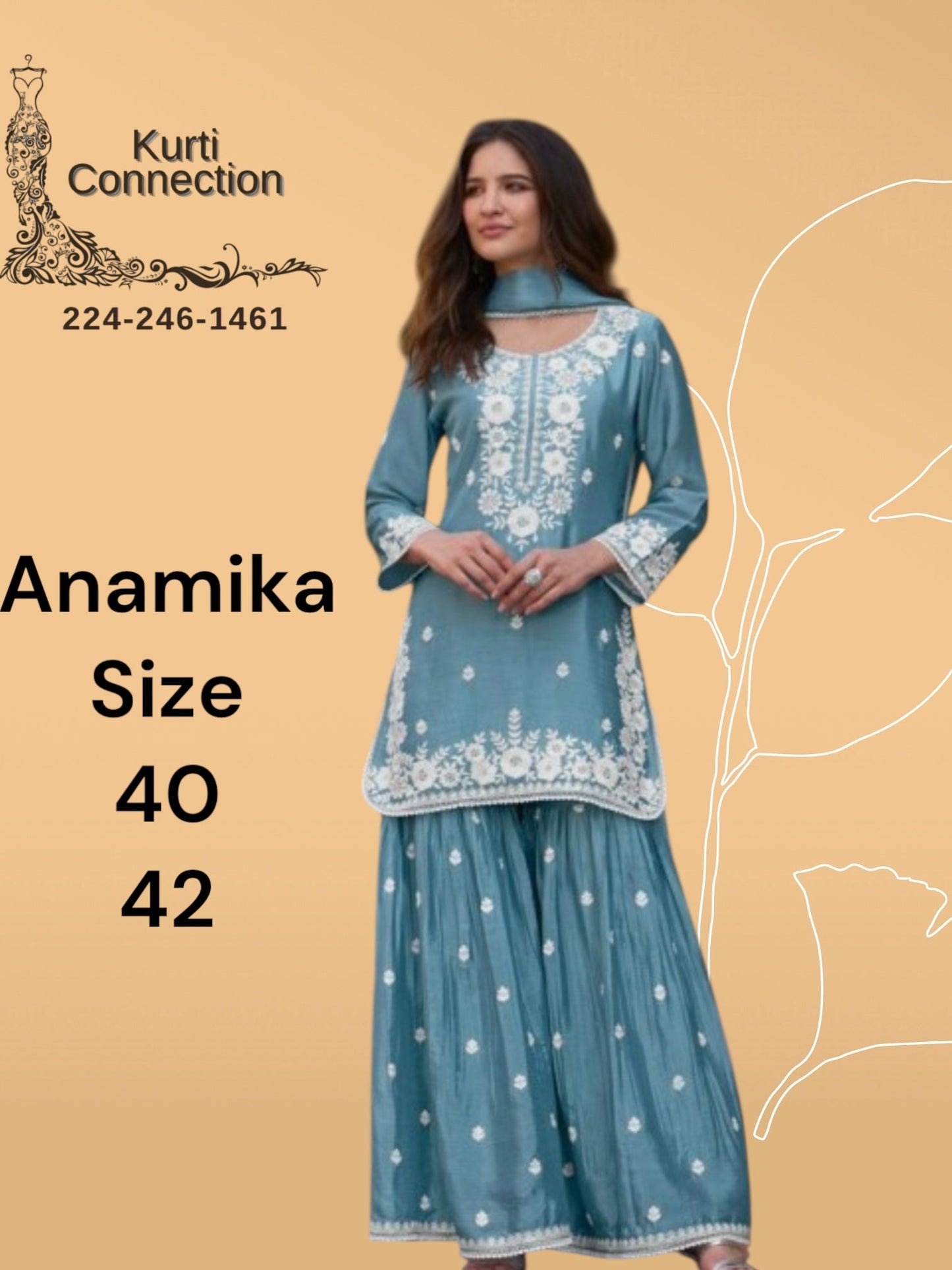 Anamika : SIZE Small (40)