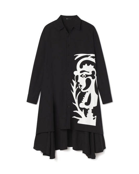 Hi-Lo Button-Up Shirt : Duality