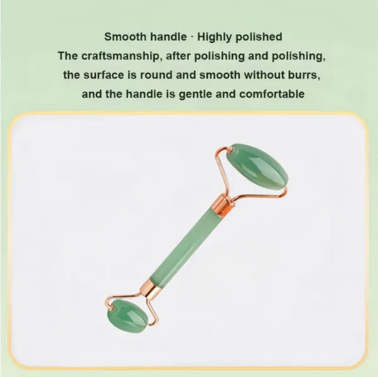 Gua Sha  (2 PCS) Massage Stone For Facial Body Skincare Roller - Scraping Massager - Natural Resin Facial Lifting Scraper - Neck Anti Wrinkle Massager Tool