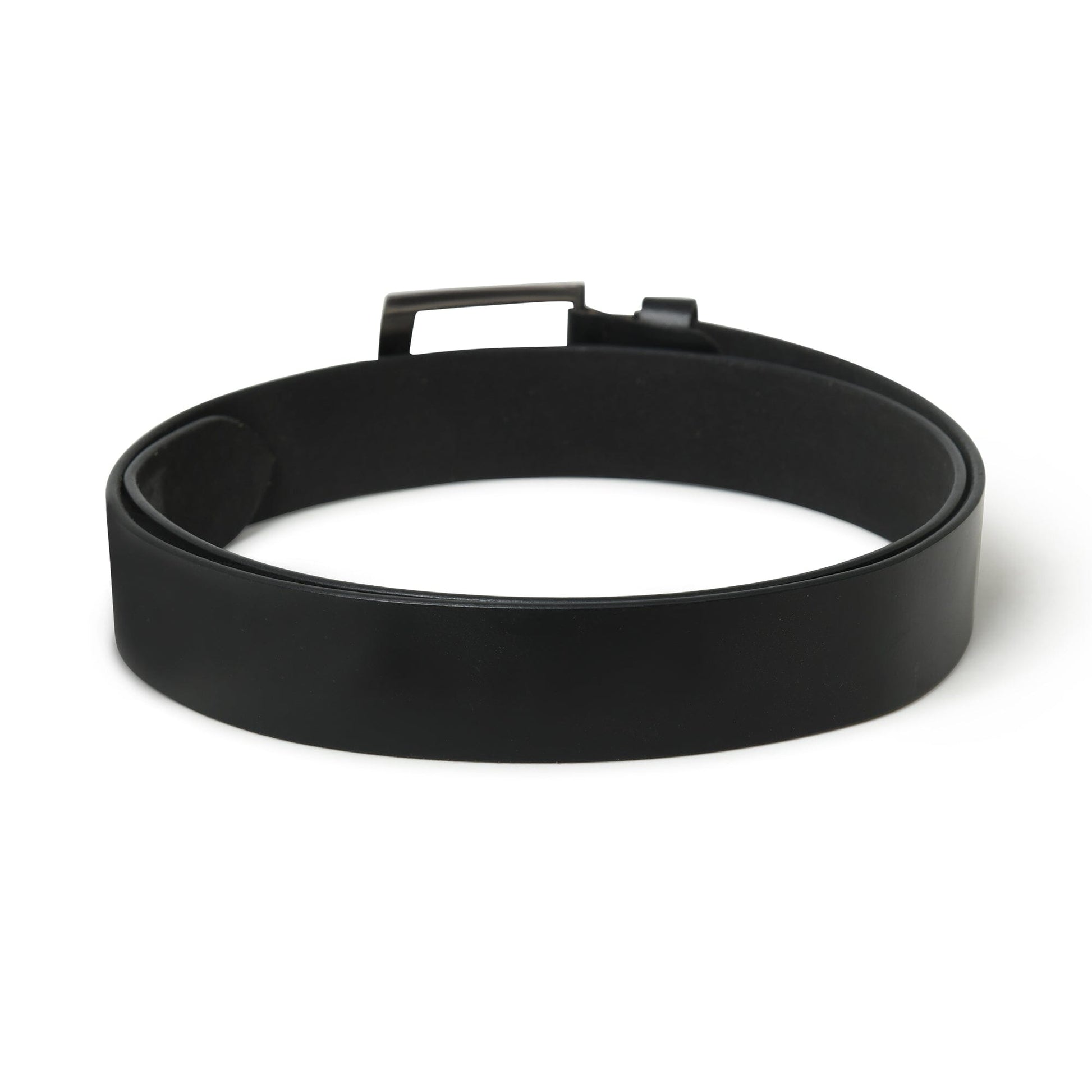 Minimalist Black Leather Belt - Concordia Style Boutique