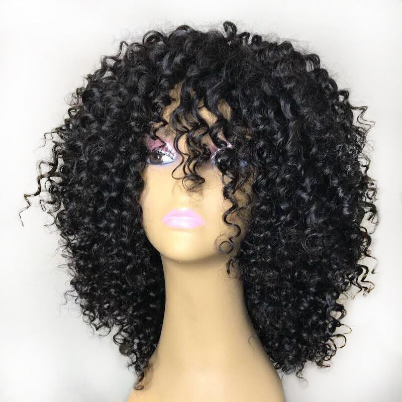 Medium And Long Curly Wig - Premium wig from Concordia Style Boutique - Just $17.97! Shop now at Concordia Style Boutique