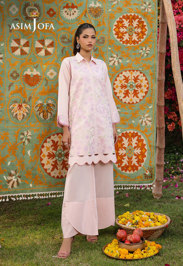 Asim Jofa - AJPB-182 2 Piece Embroidered Cambric