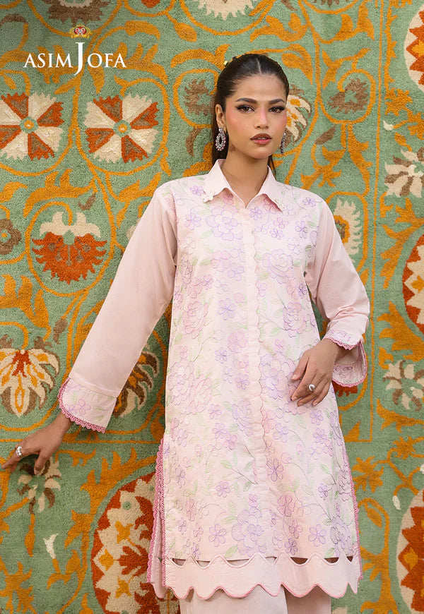 Asim Jofa - AJPB-182 2 Piece Embroidered Cambric