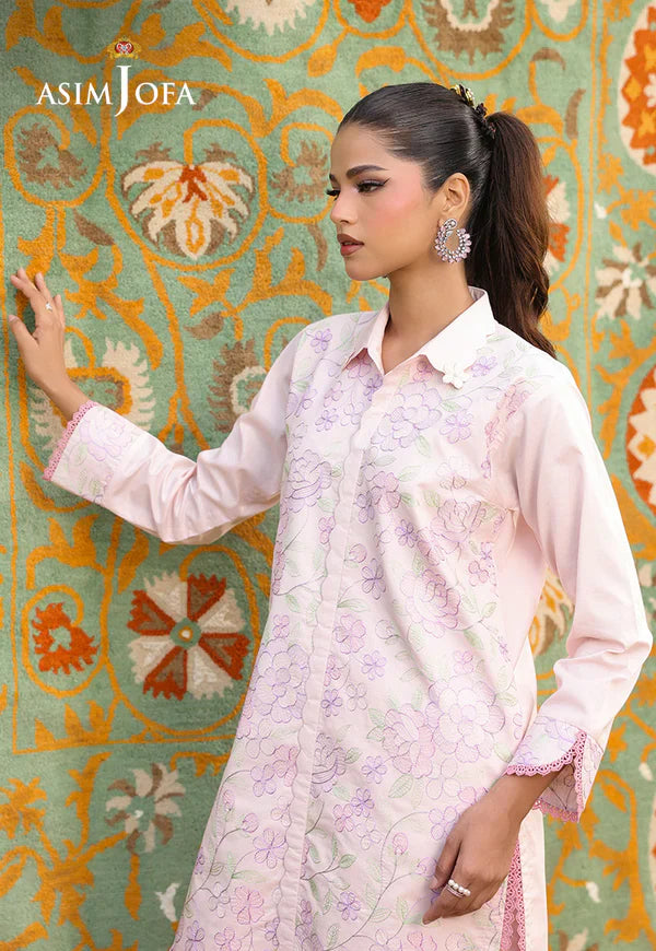 Asim Jofa - AJPB-182 2 Piece Embroidered Cambric