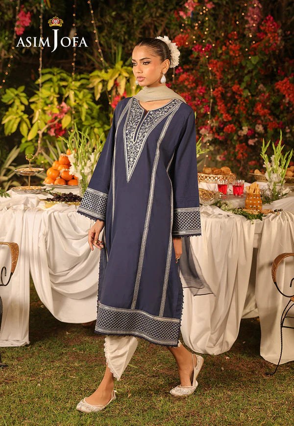 Asim Jofa - AJPB-179 2 Piece Embroidered Jacquard