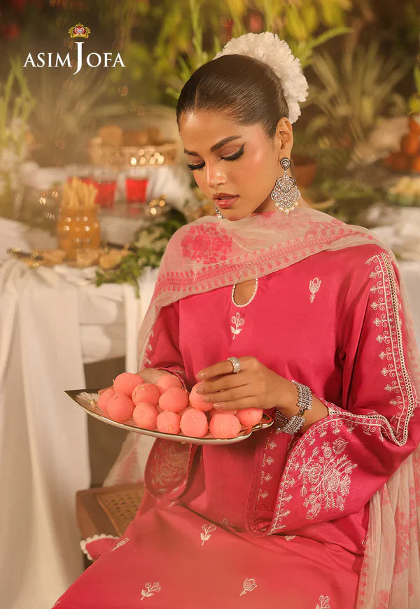 Asim Jofa - AJPB-178 2 Piece Embroidered Jacquard