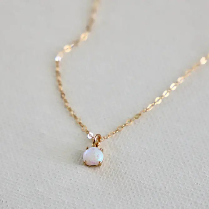 OPAL DROP NECKLACE - Concordia Style Boutique