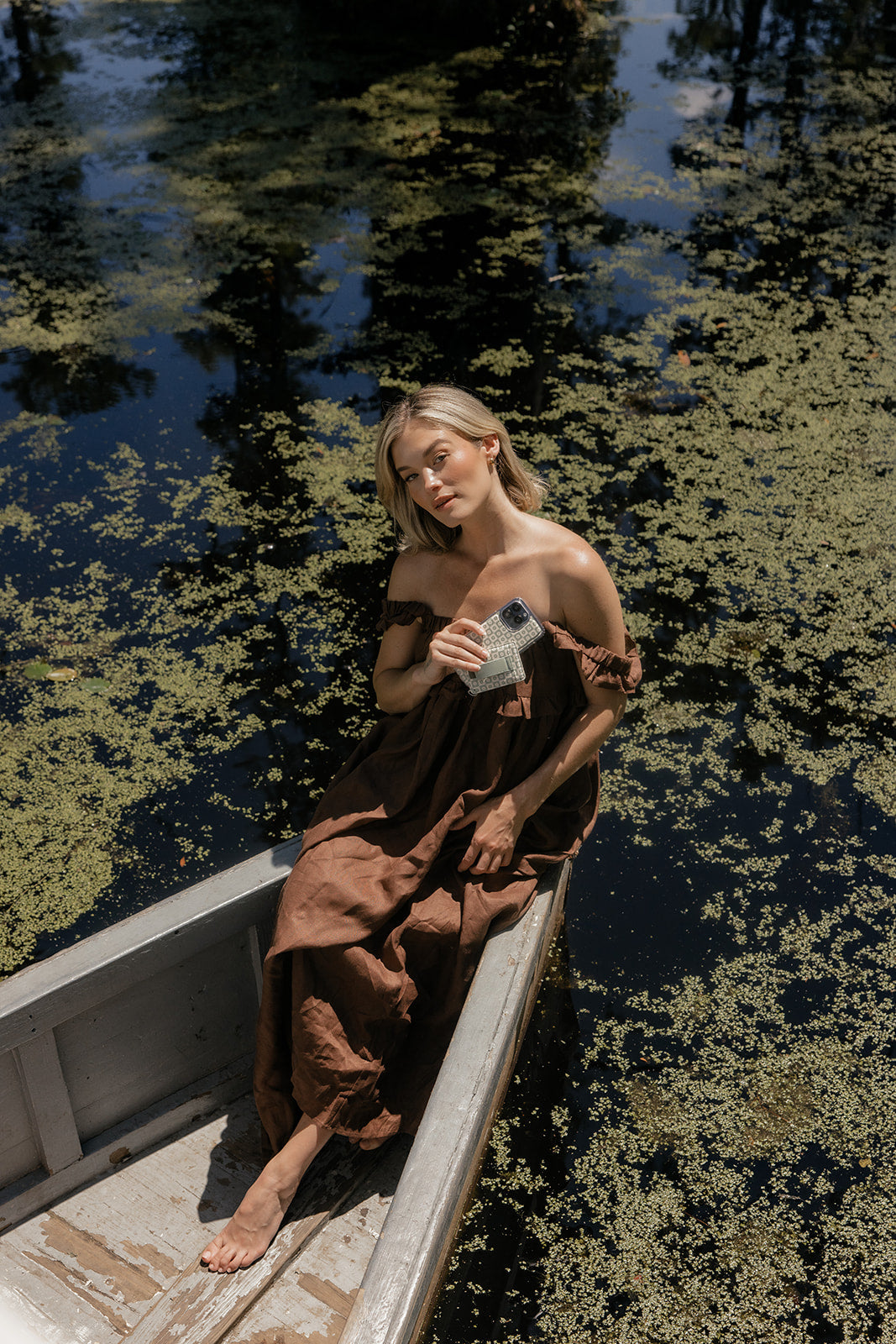 Blooming Check Magnetic Case - Concordia Style Boutique