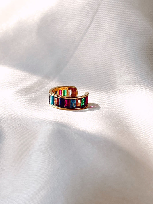 Full Spectrum Gold Cuff - Concordia Style Boutique