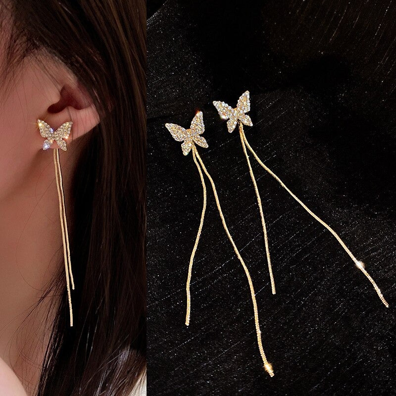 BUTTERFLY EARRINGS (PAIR) - Concordia Style Boutique