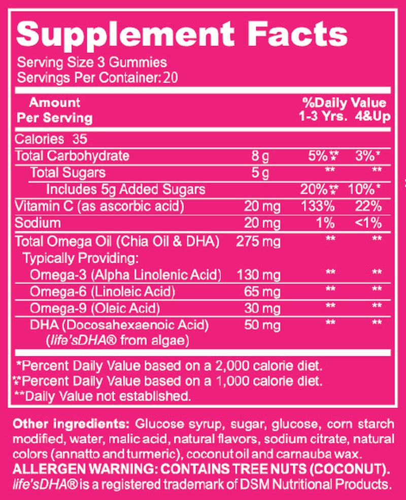 Omega DHA Kids- Halal Certified