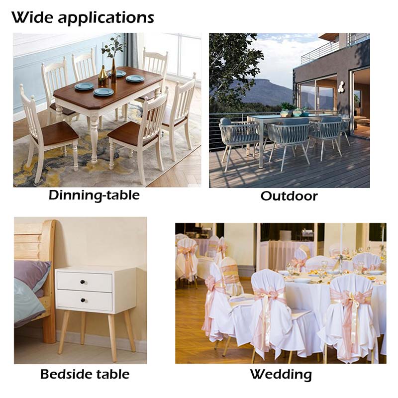 6''High  3-Wick Glass Battery Operated Flameless Candles